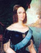 unknow artist Brazilian Empress Teresa Cristina oil painting reproduction